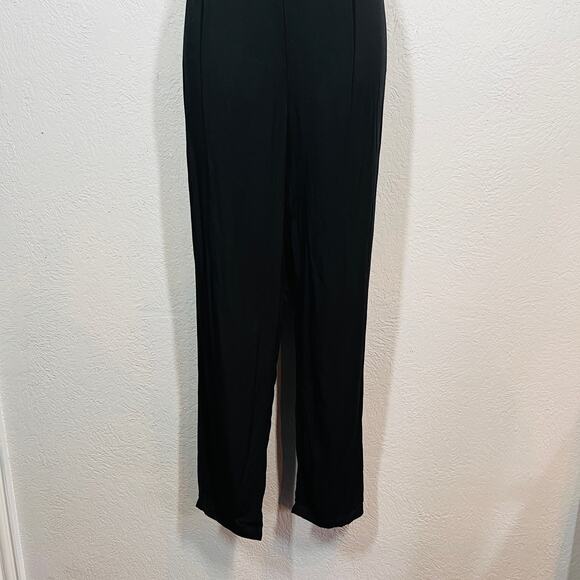 Gianni Bini Jumpsuit Keyhole Cutout Sleeveless Casual Black Pant - 4 - Picture 9 of 9
